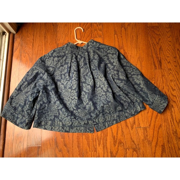 Venezia Women's Floral Denim Jacket Size 18/20 - Picture 2 of 3